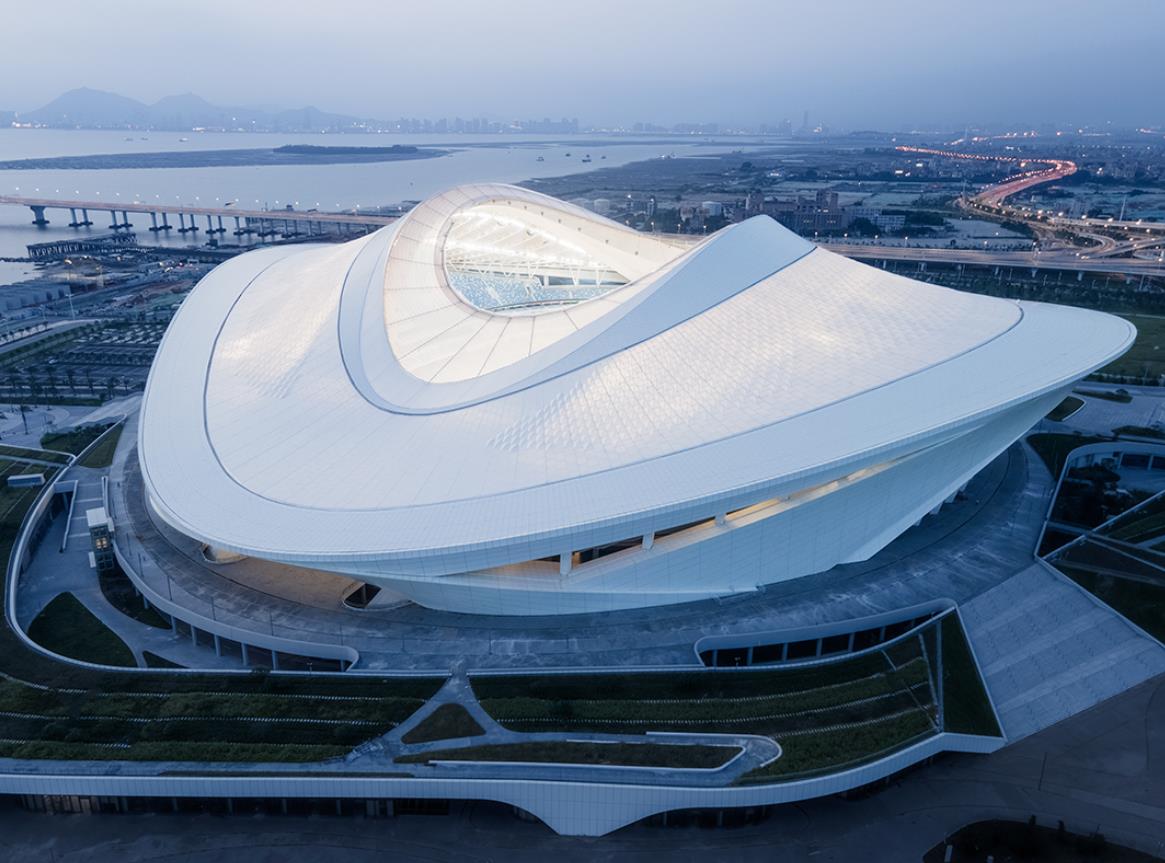 云顶国际—厦门新体育中心PTFE膜结构工程